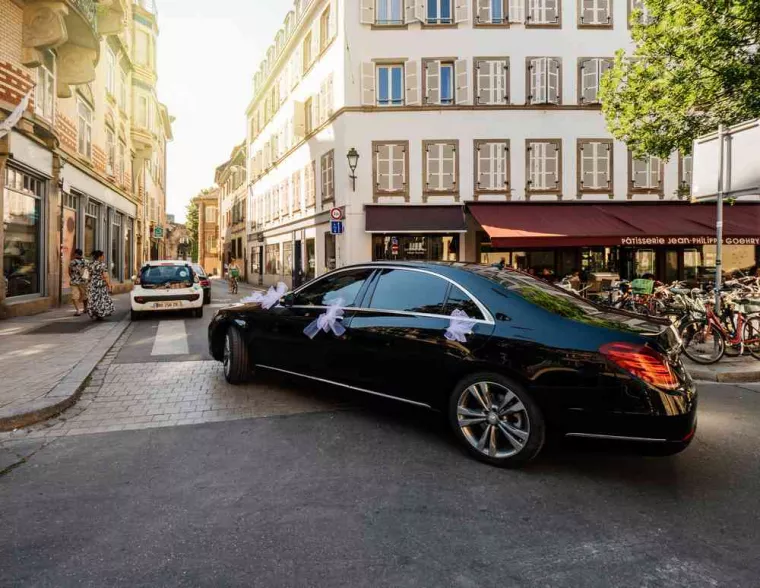 Voiture avec chauffeur pour mariage, Cannes, CF Prestige Transfert